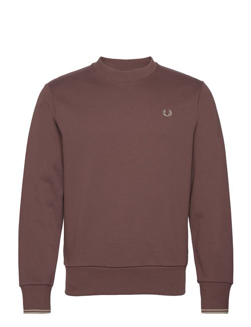 Crew Neck Sweatshirt Fred Perry Brown