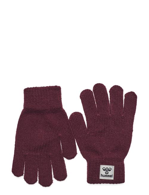 Se Hml Kvint Glove Hummel Burgundy ved Booztlet