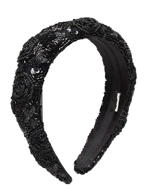 Becksöndergaard Florian Wide Beaded Hairbrace Becksöndergaard Black