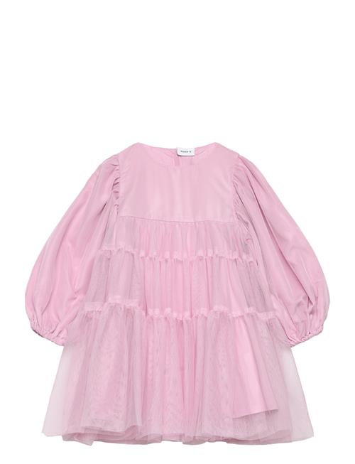 Nmfritul Ls Tulle Dress Name It Pink