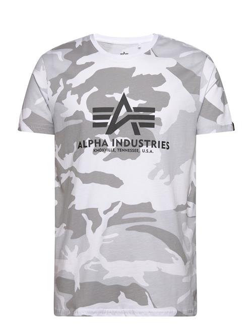 Alpha Industries Basic T-Shirt Camo Alpha Industries White