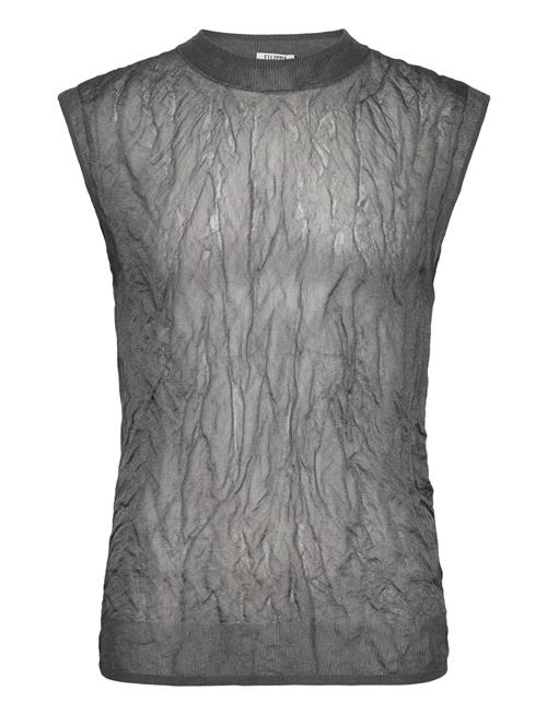 Crinkled Vest Filippa K Grey