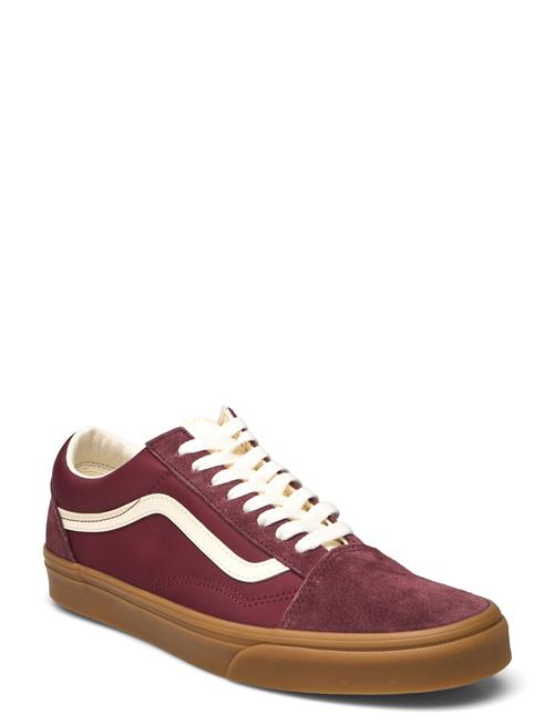 Se VANS Old Skool VANS Burgundy ved Booztlet