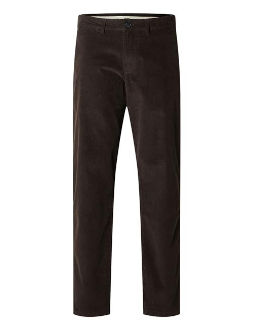 Selected Homme Slh196-Straight Miles Cord Pant W Noos Selected Homme Brown