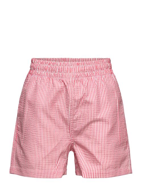 Kids Only Kobvictor Seersucker Swim Shorts Acc Kids Only Red