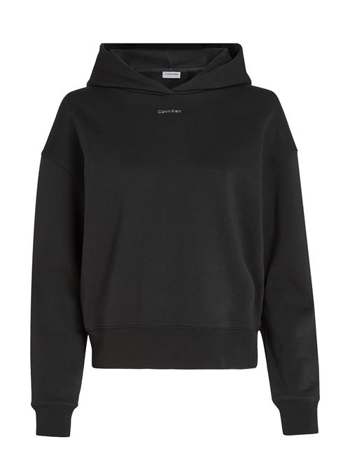 Calvin Klein Nano Logo Relaxed Hoodie Calvin Klein Black