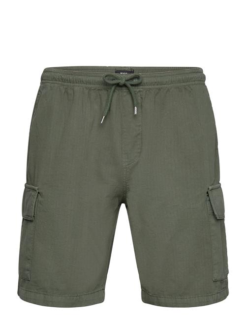 Mads Nørgaard Cotton Ripstop Cargo Shorts Mads Nørgaard Green