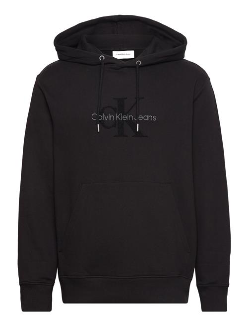 Calvin Klein Jeans Chenille Monologo Hoodie Calvin Klein Jeans Black