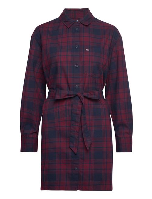 Tommy Jeans Tjw Check Shirt Dress Ext Tommy Jeans Navy