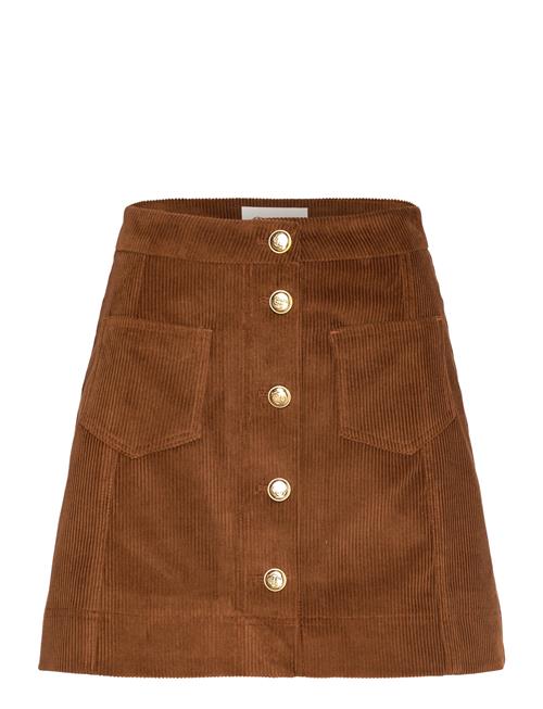 GANT Cord Mini Skirt GANT Brown