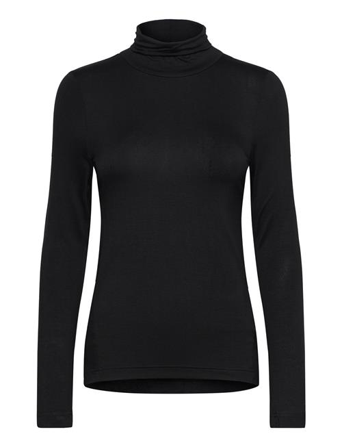 French Connection Venitia Jersey Split Cuff Top French Connection Black