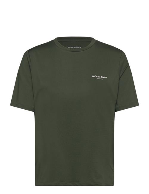 Björn Borg Borg Sport Regular T-Shirt Björn Borg Khaki