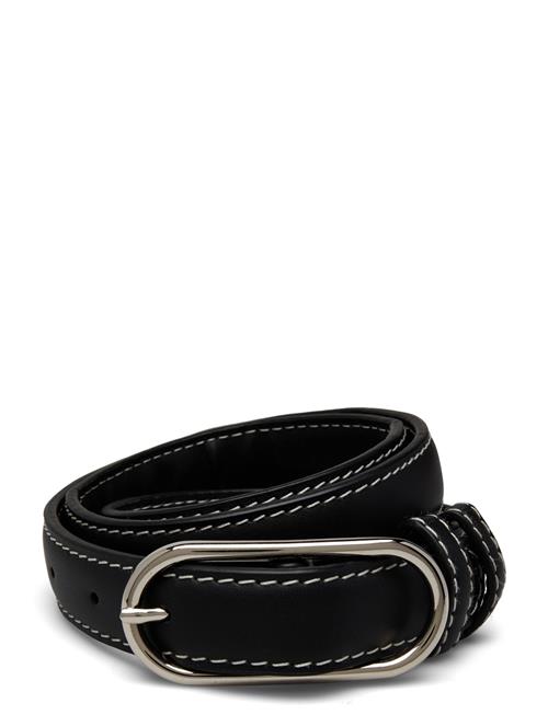 Becksöndergaard Glossy Nola Leather Belt Becksöndergaard Black