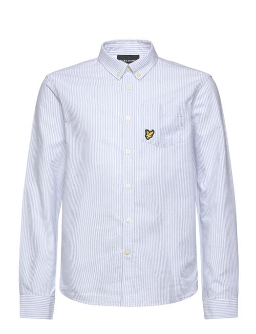 Lyle & Scott Stripe Oxford Shirt Lyle & Scott Blue