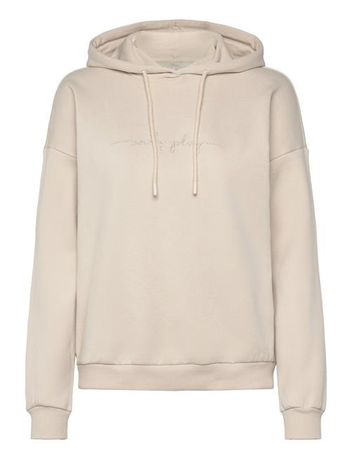 Only Play Onplux Life Hood Ls Ds Loose Brush Swt Only Play Beige