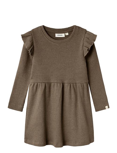 Lil'Atelier Nmfsophia Soj Ls Dress Lil Lil'Atelier Brown