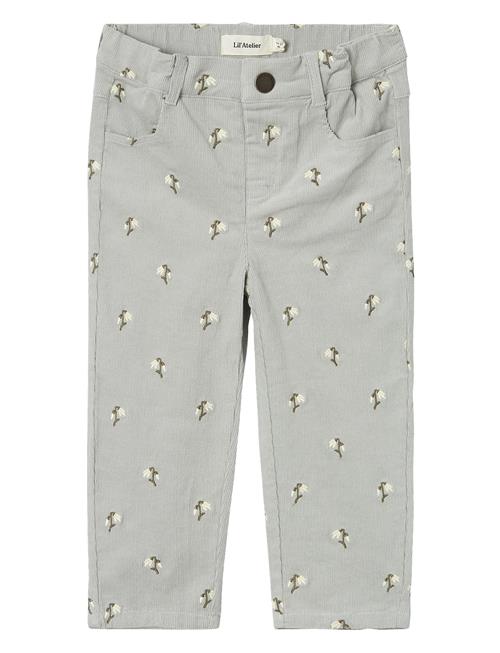 Lil'Atelier Nmfbella Baggy Cord Pants 1119-Hc S Lil Lil'Atelier Grey