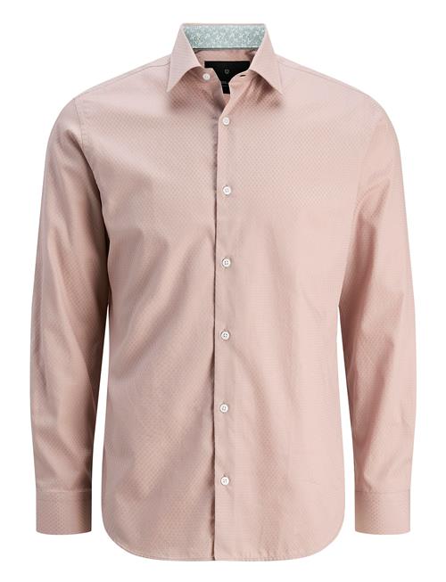 Jack & Jones Jprblabarnes Detail Dobby L/S Shirt Sn Jack & J S Pink