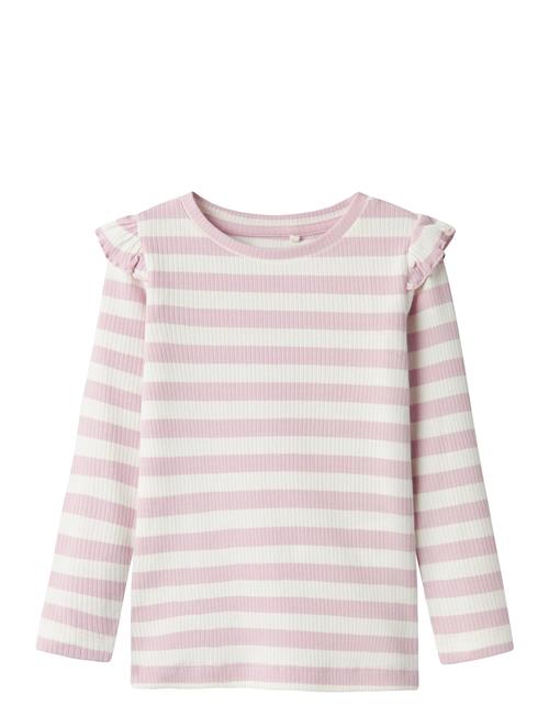 Nmftaia Slim Ls Top Name It Pink