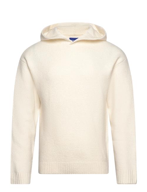 Jack & Jones Jorollie Knit Hood Styd Aw24 Jack & J S Cream