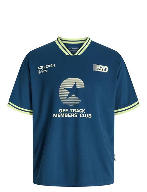 Jack & Jones Jcoreflex Football Jersey Styd Aw24 Jack & J S Navy