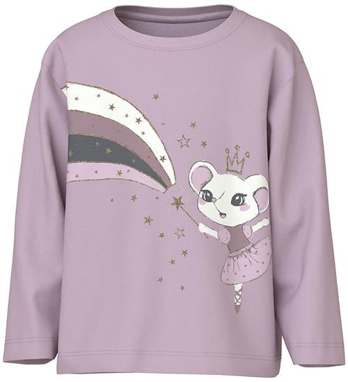 Name It Bluse - NmfValiane - Winsome Orchid/Ballet Mouse