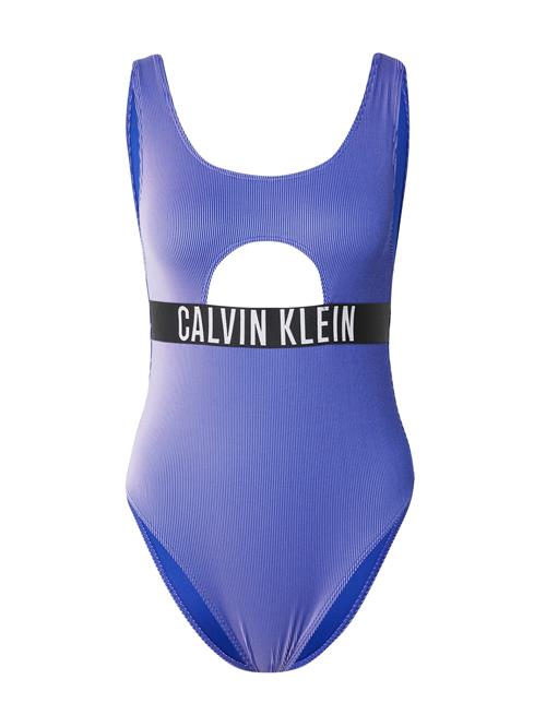 Calvin Klein Swimwear Badedragt 'Intense Power'  indigo / sort / hvid