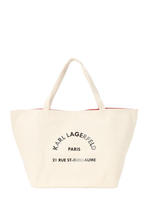 Karl Lagerfeld Shopper 'RSG'  sort / naturhvid