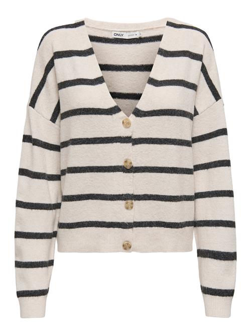 Se ONLY Cardigan 'ONLRICA'  beige / sort ved About You