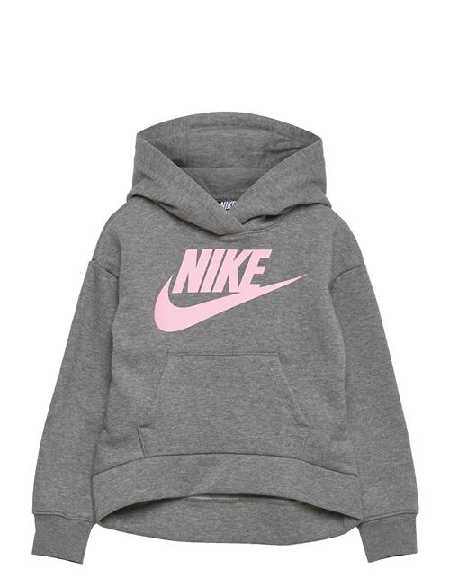 Nike Nike Club Fleece High-Low Pullover Hoodie Nike Grey