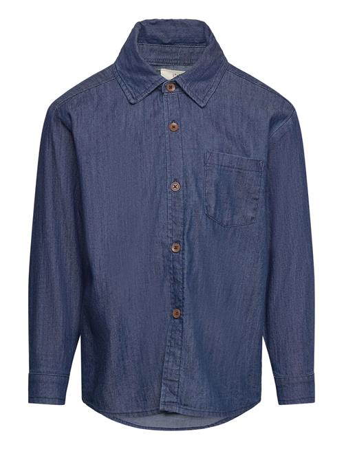 Copenhagen Colors Super Light Denim Classic Shirt Copenhagen Colors Blue