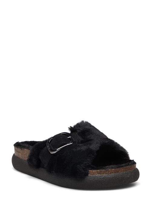 Scholl Sl Katy Synt Fur Black Scholl Black