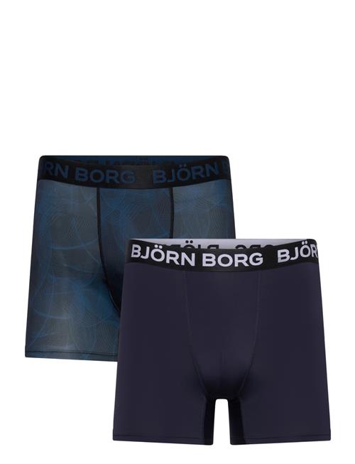 Björn Borg Performance Boxer 2P Björn Borg Blue