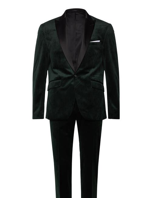 Velvet Tuxedo Suit Lindbergh Black