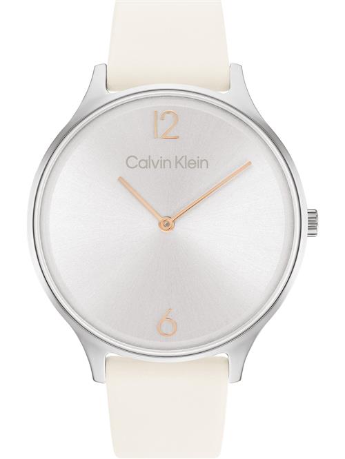 Calvin Klein Analogt ur  creme / sølv