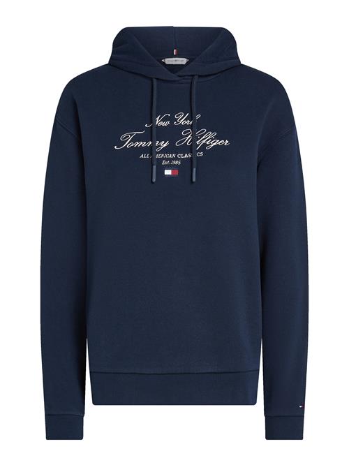 Se TOMMY HILFIGER Sweatshirt  navy / rød / hvid ved About You