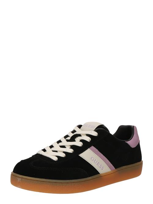 GUESS Sneaker low 'Nolinas'  sand / orkidee / sort