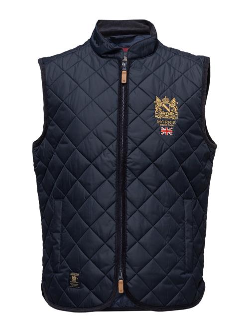 Morris Trenton Quilted Vest Morris Navy