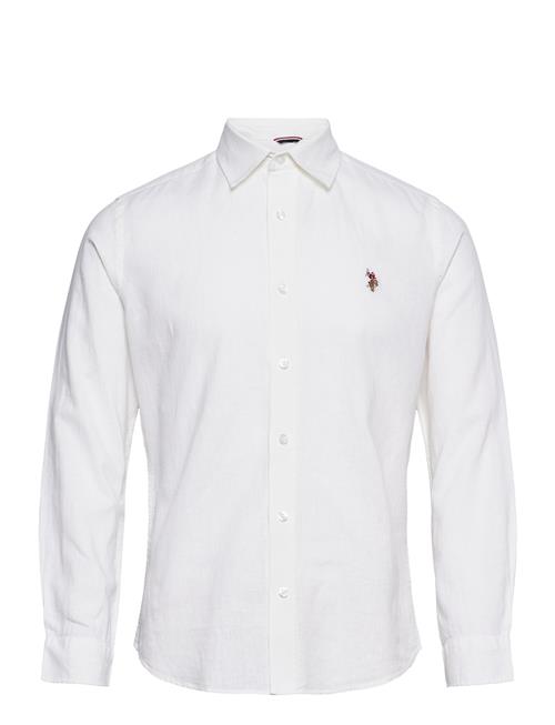 Uspa Shirt Bolt Men U.S. Polo Assn. White