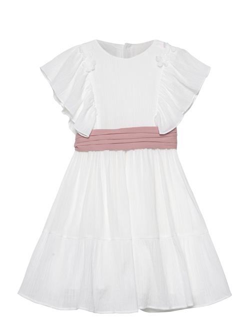 Bambula Flower Dress Mango White