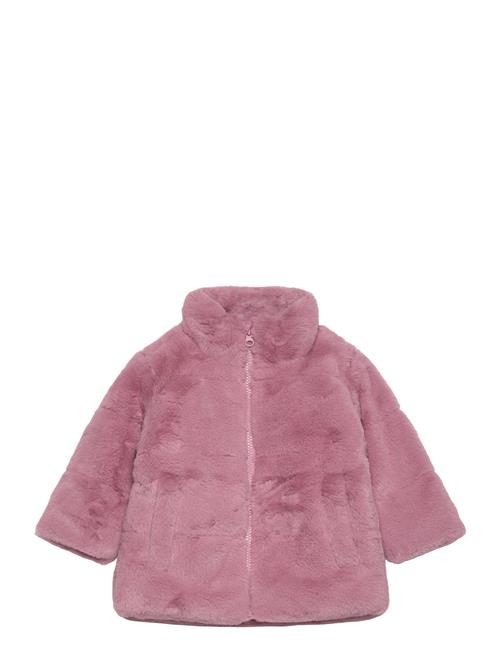 name it Nmfmila Faux Fur Jacket Pb Name It Pink