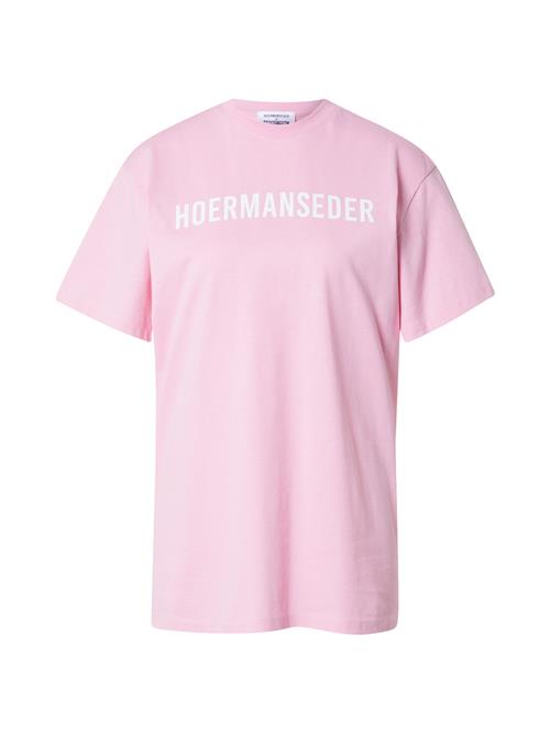 Hoermanseder x About You Shirts 'Suki'  lyserød / hvid