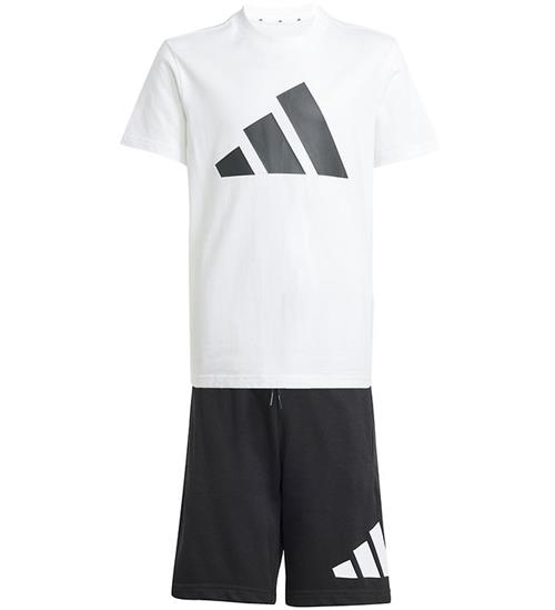 adidas Performance ShortssÃ¦t - J BL - White/Black