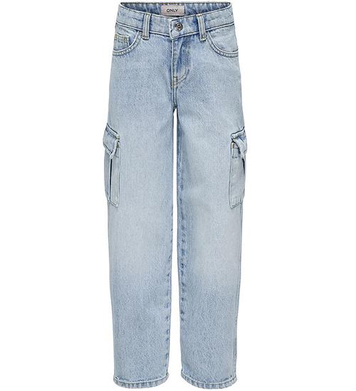 Kids Only Jeans - Wide - Noos - KogHarmony - Light Blue Denim