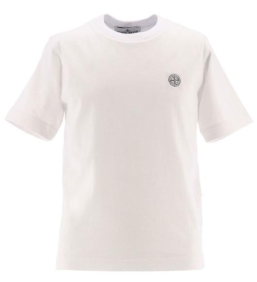 Stone Island T-shirt - Hvid m. Logo