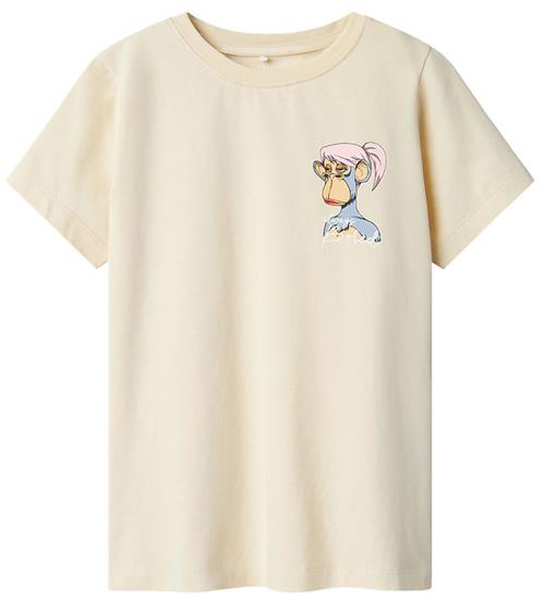 Name It T-shirt - NkfDisara - Summer Sand m. Print