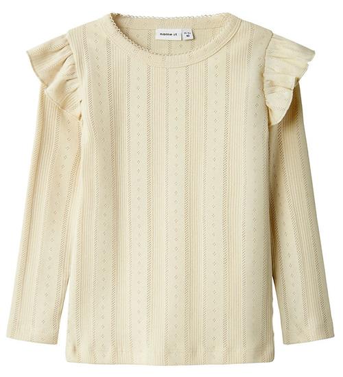 Name It Bluse - Noos - NmfJulia - Summer Sand m. HulmÃ¸nster