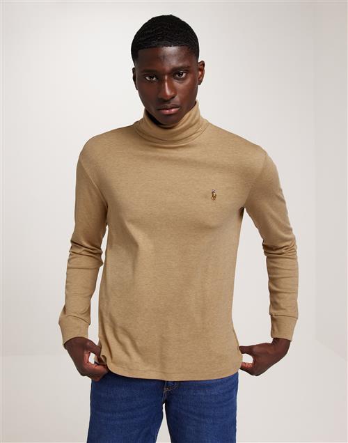 Polo Ralph Lauren LSTURTLEM1-Long Sleeve-Knit Polotrøjer Beige