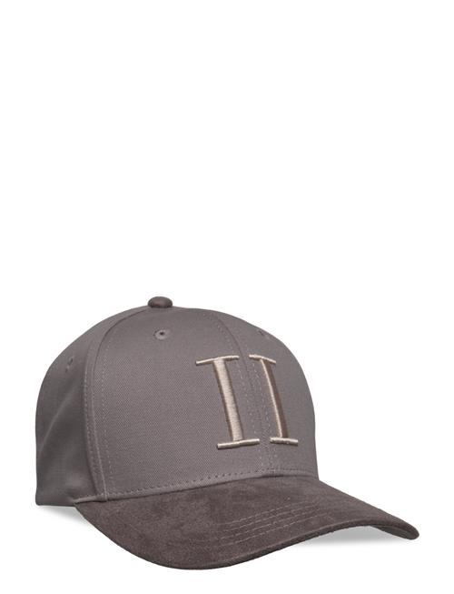 Les Deux Baseball Cap Suede Ii Les Deux Grey