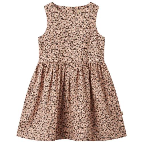 Se Wheat Thelma Blomstret Kjole Anemones in Plenty 104cm  Blå  104 cm  kvinde ved Babyshop